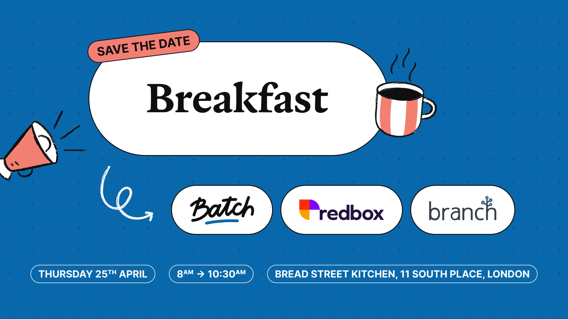 Breakfast by Batch, Branch & Redbox Mobile 