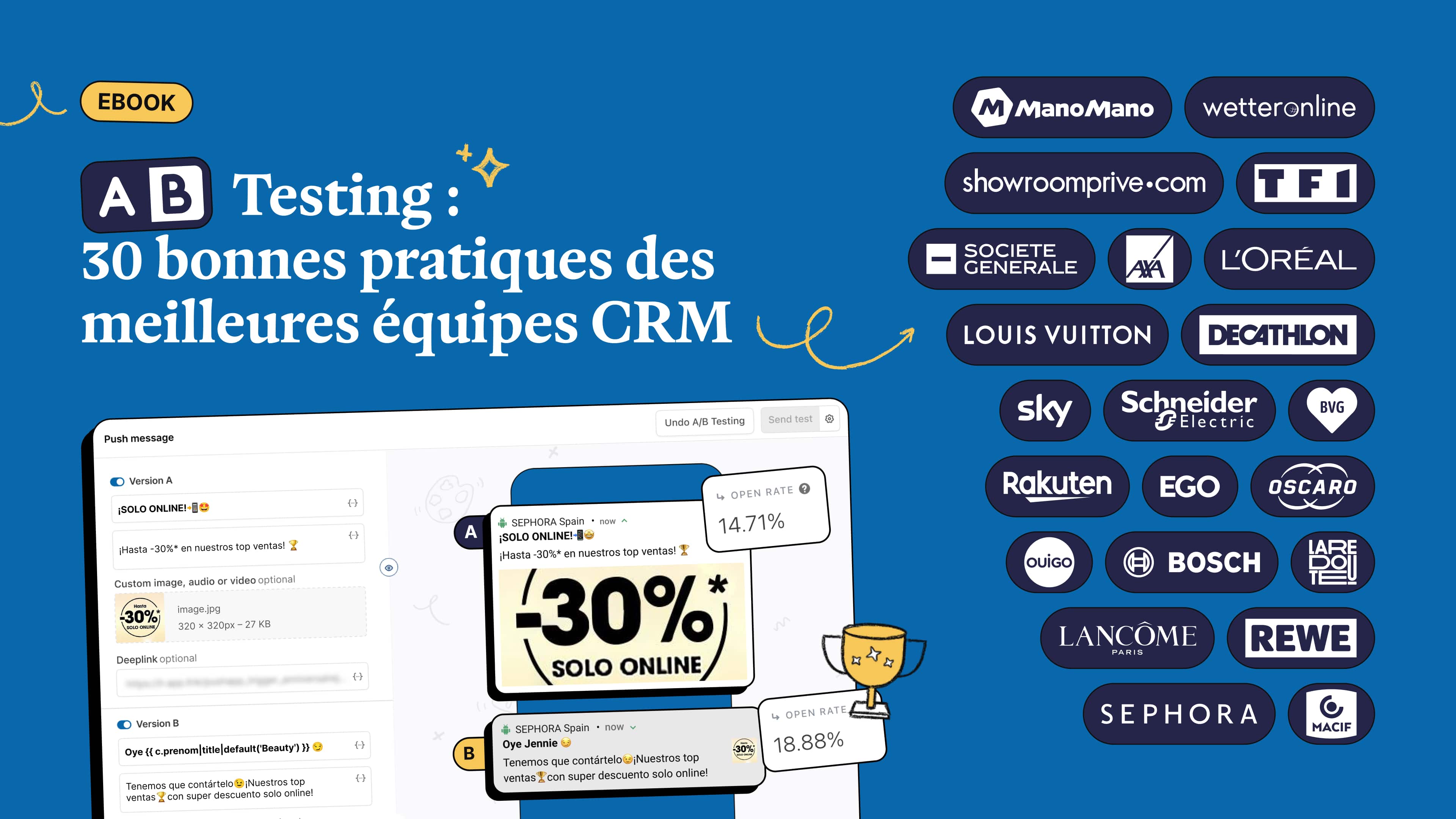 A/B Testing : 30 bonnes pratiques des meilleures équipes CRM