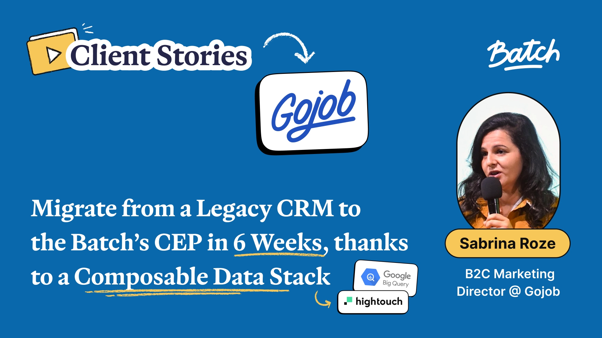 Migrating from a Legacy CRM to Batch’s Customer Engagement Platform in 6 weeks: the Gojob case