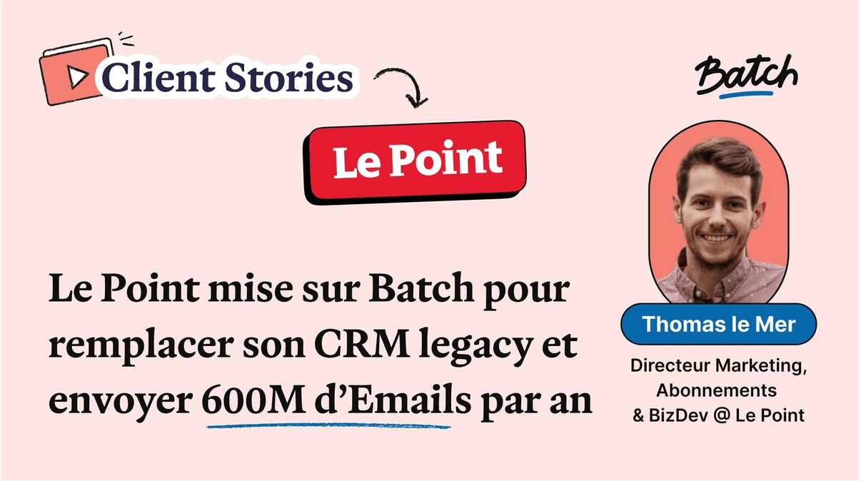 Engagement client dans les médias : comment Le Point repense sa stratégie CRM