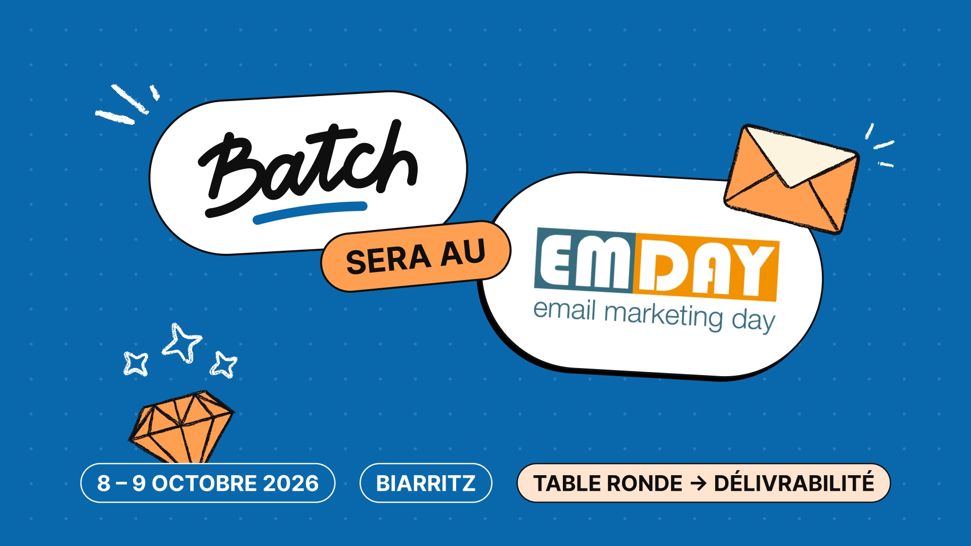 Batch sera à l'EMDAY 2026 !