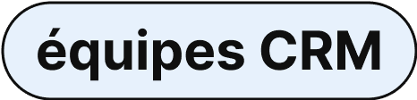 équipe CRM