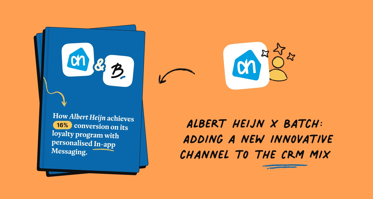 How Albert Heijn achieves 16% conversion on its loyalty program with personalised In-app Messaging.