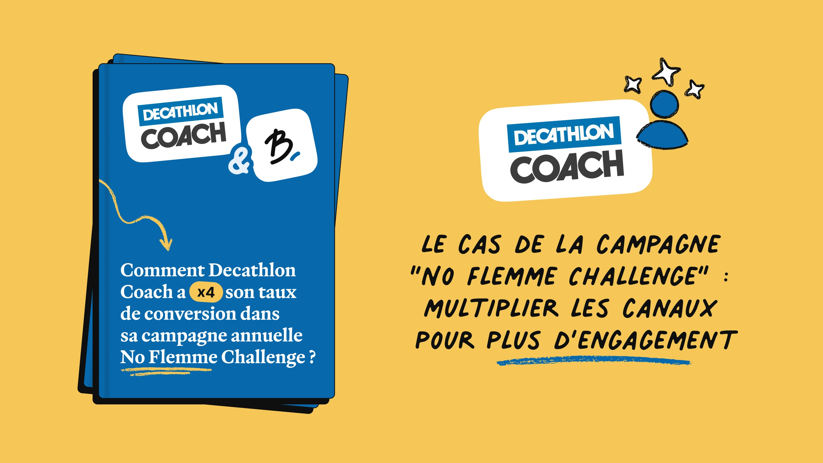 Comment Decathlon Coach a multiplié par 4 son taux de conversion dans sa campagne annuelle No Flemme Challenge ? 