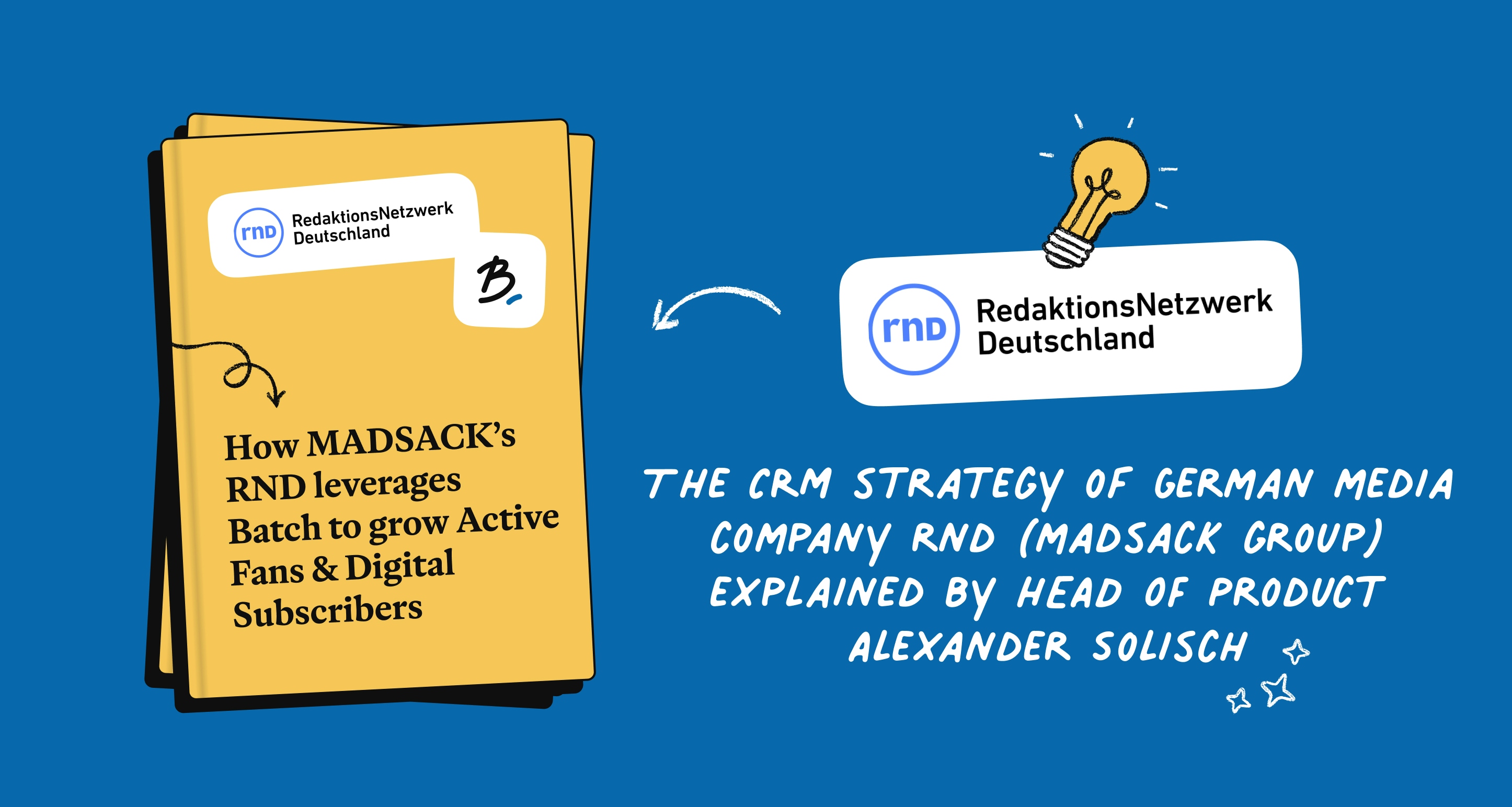 How MADSACK’s RND leverages Batch to grow Active Fans  & Digital Subscriptions