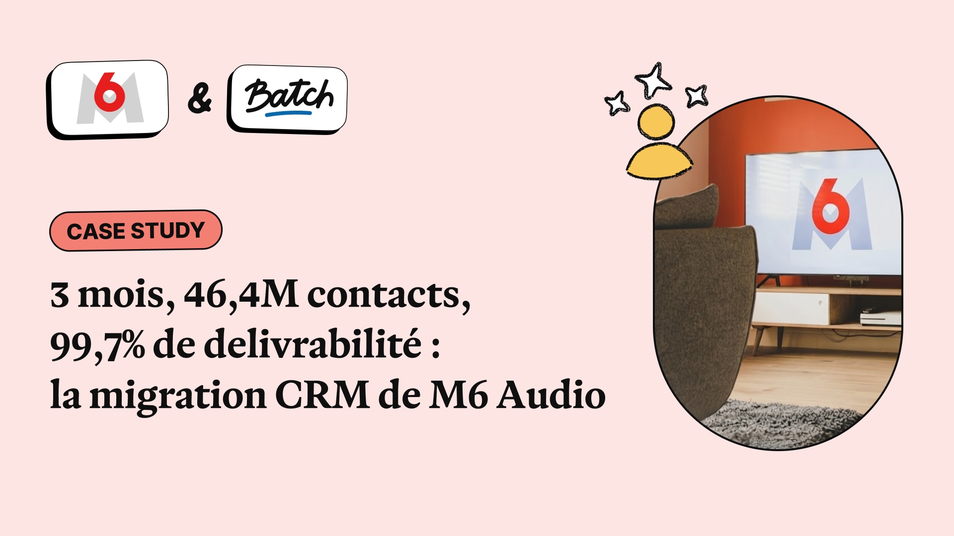 Migration CRM : M6 Audio bascule 46,4 millions de contacts vers Batch en 3 mois